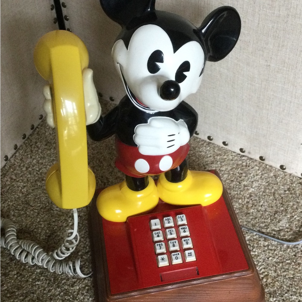 Vintage Mickey Mouse Phone